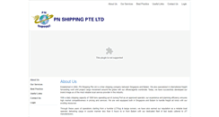Desktop Screenshot of pnshipping.com