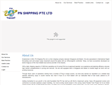 Tablet Screenshot of pnshipping.com